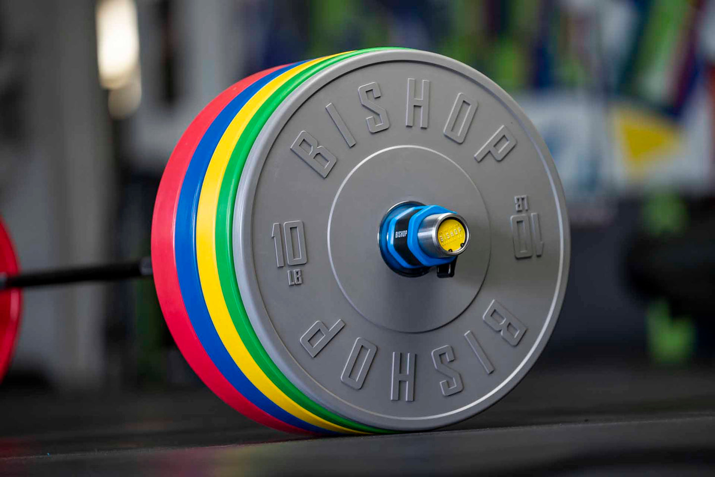 Rubber Olympic Barbell Collars