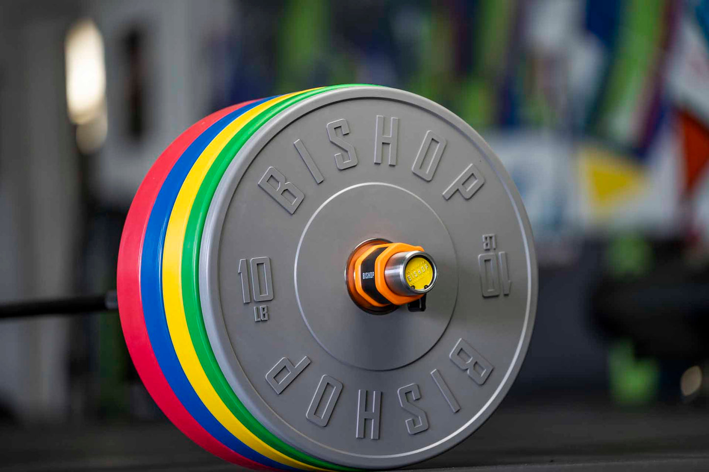 Rubber Olympic Barbell Collars